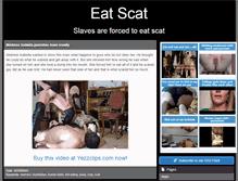 Tablet Screenshot of eat-scat.com